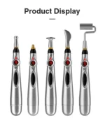 Electric Laser Pen Acupuncture Point Massage Therapy Pain Relief Electronic Meridian Energy Pen Body Head Back Neck Leg Massager - Image 17