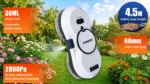 DIVEDEER Home intelligent cleaning robot with automatic water spraying function, anti drop magnetic glass cleaning machine - Image 13