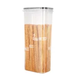 Kitchen 7pcs Food Containers Set BPA Free Plastic Airtight Storage Box With 10stickers and Pen - Image 5
