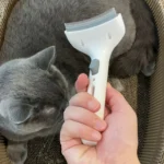 1pc Pet Hair Remover - Wide Arc-Bottom Brush, Easily Removes Loose Fur for Dogs & Cats - Image 4