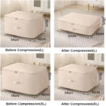 Self Compression Organizer Duvet Storage Bag Large Capacity Self Compression Moving Organizer Bags Heavy Duty Moving Bags - Image 5