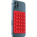 Silicone Suction Phone Holder Mat Multifunctional Suction Cup Wall Stand Square Anti-Slip Single-Sided Case Mount Back Sticker - Image 16